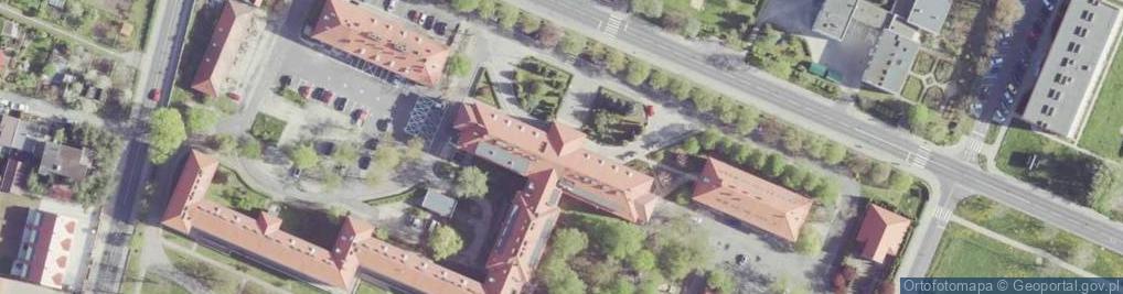 Zdjęcie satelitarne Głogowski Szpital Powiatowy W Głogowie
