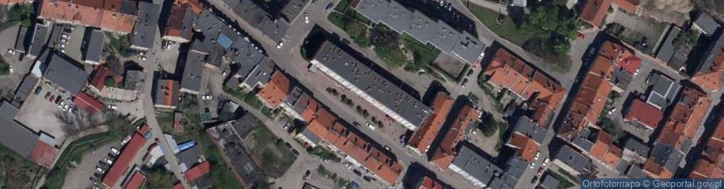 Zdjęcie satelitarne Grunwaldzka