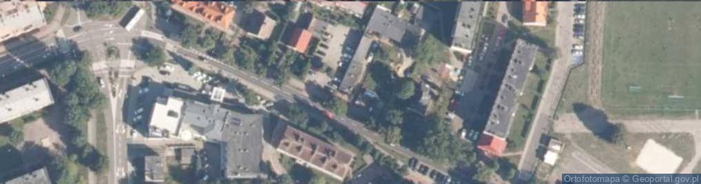 Zdjęcie satelitarne Jantar