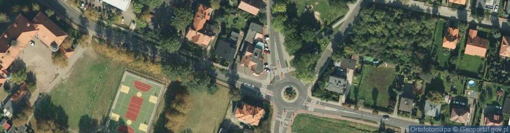 Zdjęcie satelitarne Łąkowa