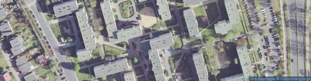 Zdjęcie satelitarne Mediq Apteka Piastowska