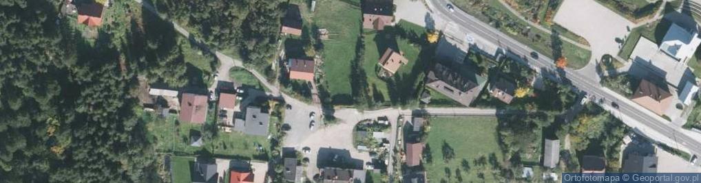 Zdjęcie satelitarne Na Dzielcu