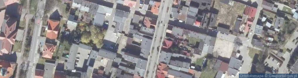 Zdjęcie satelitarne Na Szerokiej
