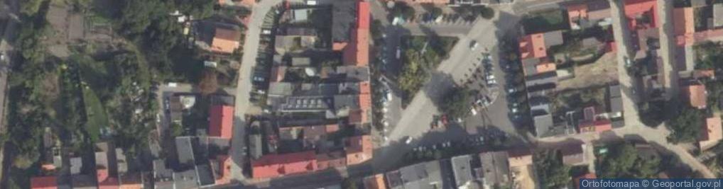 Zdjęcie satelitarne Osiecka