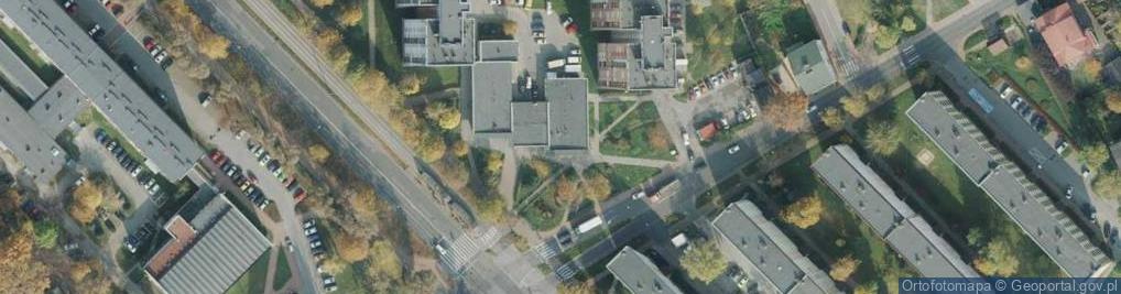 Zdjęcie satelitarne Osiedlowa
