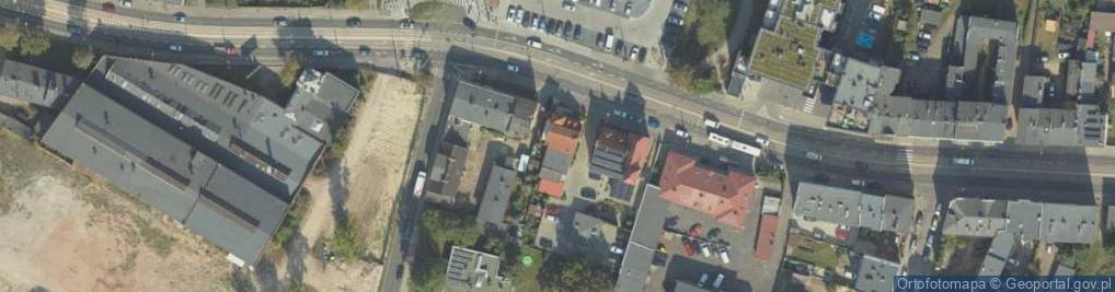 Zdjęcie satelitarne Pod Bławatkiem