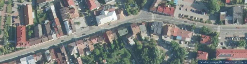 Zdjęcie satelitarne Pod Gwiazdą