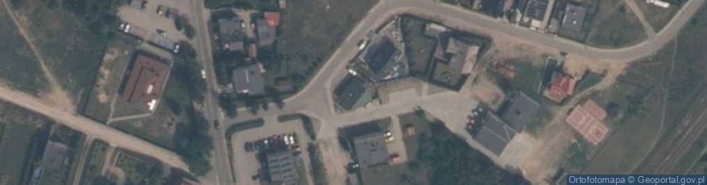 Zdjęcie satelitarne Pod Jemiołą