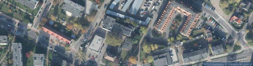 Zdjęcie satelitarne Pod Topolami