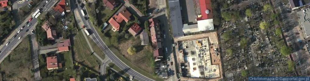 Zdjęcie satelitarne Pod Wagą