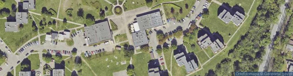 Zdjęcie satelitarne Powstańców Śląskich