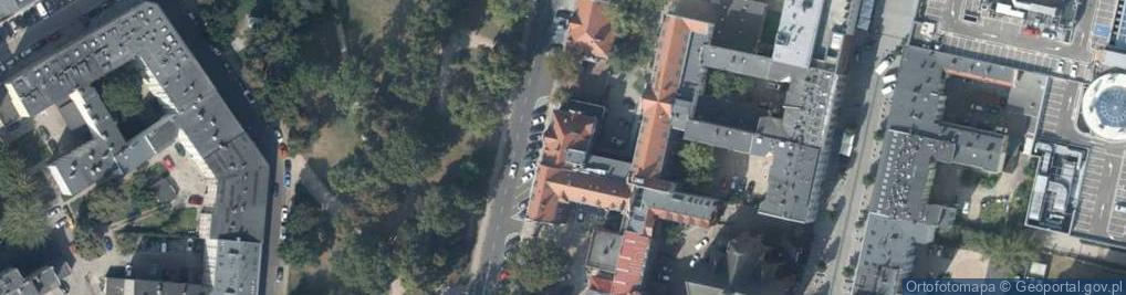 Zdjęcie satelitarne Przedsiębiorstwo Spszoz 'Zdroje' - Szpital Przy Ul. Św. Wojciecha