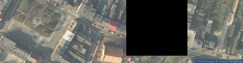 Zdjęcie satelitarne Przy Kościele