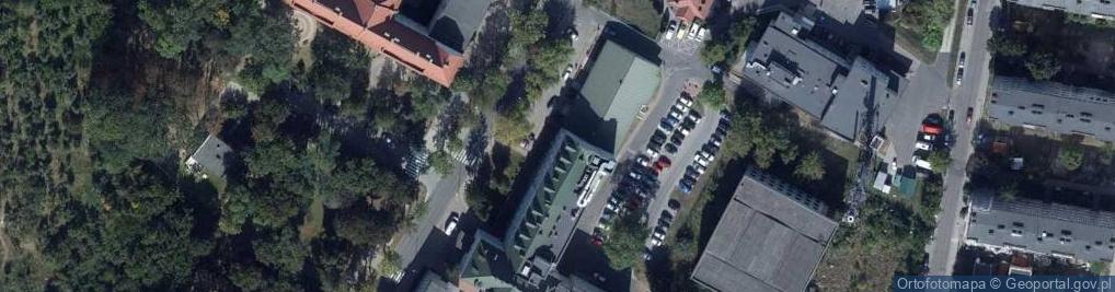 Zdjęcie satelitarne Przy Szpitalu