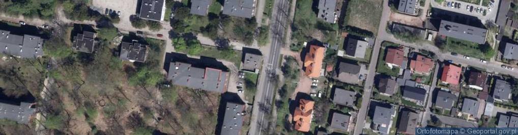 Zdjęcie satelitarne Samodzielny Publiczny Zakład Opieki Zdrowotnej Państwowy Szpital Dla Nerwowo I Psychicznie Chorych W Rybniku