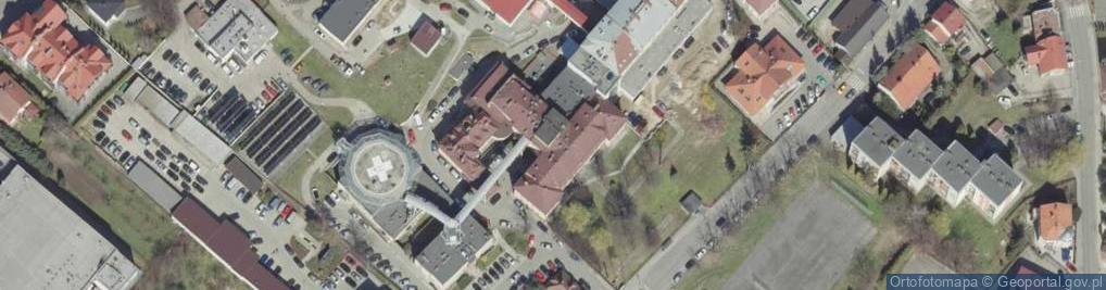 Zdjęcie satelitarne Samodzielny Publiczny Zespół Opieki Zdrowotnej W Bochni 'Szpital Powiatowy'