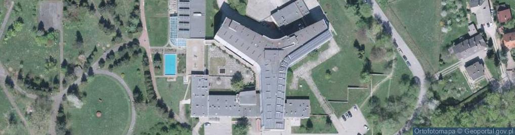 Zdjęcie satelitarne Śląskie Centrum Reumatologii, Rehabilitacji I Zapobiegania Niepełnosprawności Im. Gen. Jerzego Ziętka