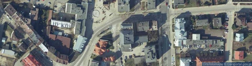 Zdjęcie satelitarne Społeczna Na Mickiewicza Grupa Nowa Farmacja