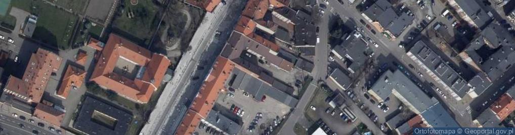 Zdjęcie satelitarne Śródmiejska
