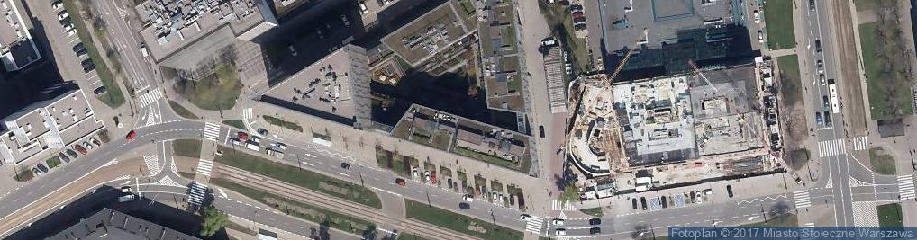 Zdjęcie satelitarne Stawki 2A, Warszawa 00-193