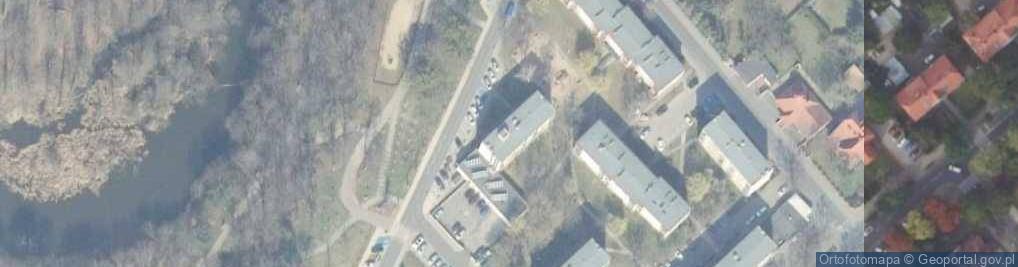 Zdjęcie satelitarne Św. Zuzanny