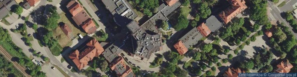 Zdjęcie satelitarne Szpital 'Miedziowego Centrum Zdrowia' Spółka Akcyjna W Lubinie