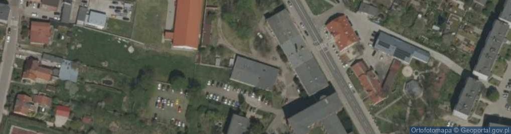 Zdjęcie satelitarne Szpital Psychiatryczny W Toszku