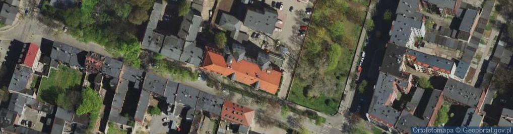 Zdjęcie satelitarne Szpital Specjalistyczny Nr 1 W Bytomiu