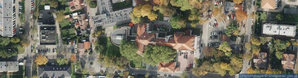 Zdjęcie satelitarne Szpital