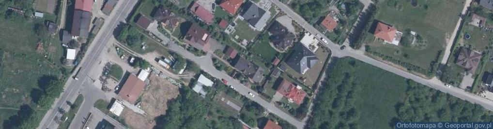 Zdjęcie satelitarne Tyniecka