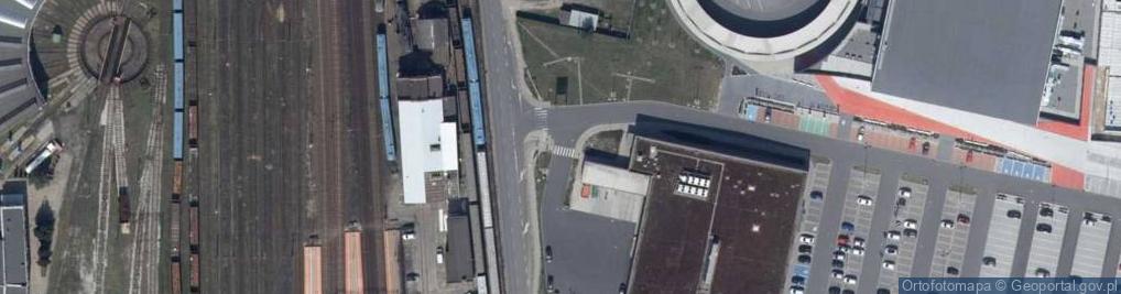 Zdjęcie satelitarne W Kauflandzie