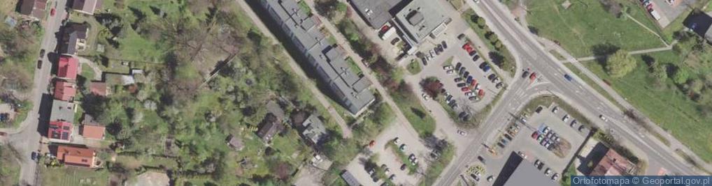 Zdjęcie satelitarne W Kostkach