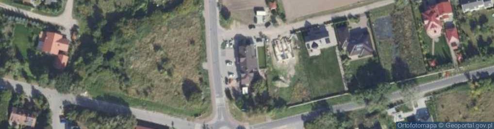 Zdjęcie satelitarne W Lusówku