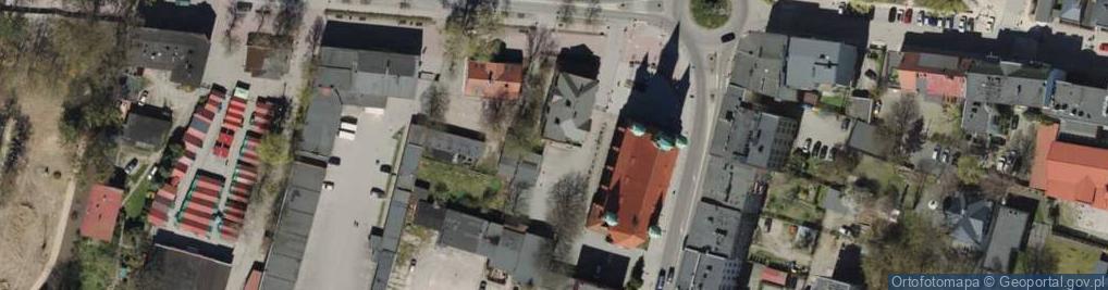 Zdjęcie satelitarne W Pastorówce