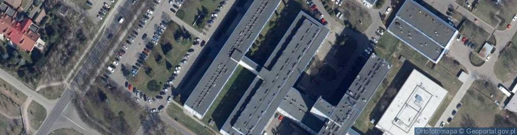 Zdjęcie satelitarne W Szpitalu