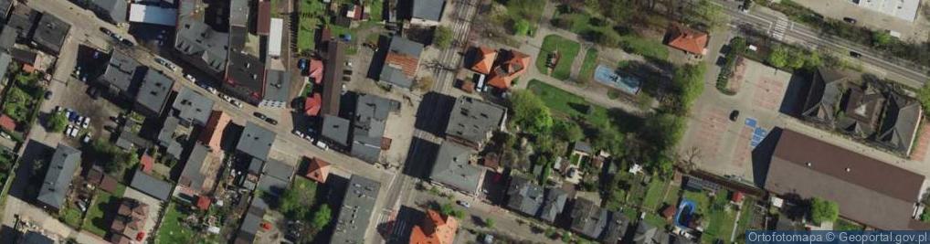 Zdjęcie satelitarne Wawelska