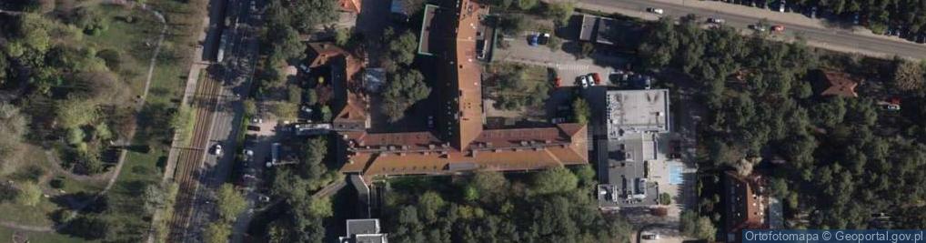 Zdjęcie satelitarne Wielospecjalistyczny Szpital Miejski Im Dr. Emila Warmińskiego - Spzoz