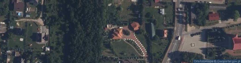 Zdjęcie satelitarne Wolanów