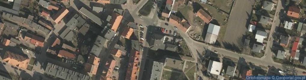 Zdjęcie satelitarne Zamkowa