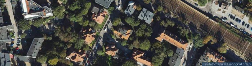 Zdjęcie satelitarne 9.81 Lab, Architekt Elżbieta Gackowska