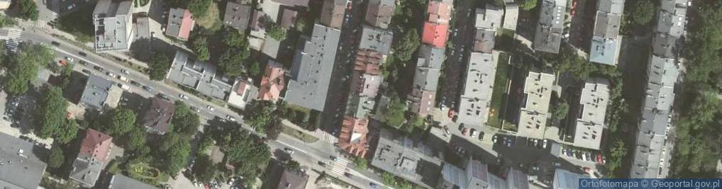 Zdjęcie satelitarne Agnieszka Potoniec Architekt