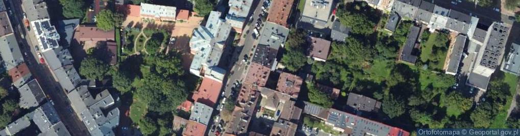 Zdjęcie satelitarne Andrzej Kosowski Akka Pracownia Architektoniczna