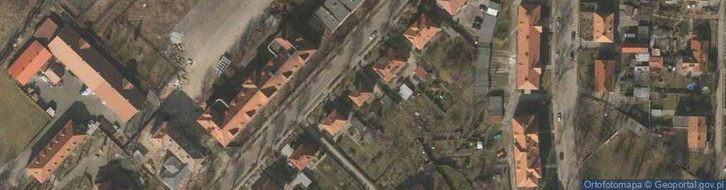 Zdjęcie satelitarne Anna Kalinowska Biuro Architektoniczne Cignus