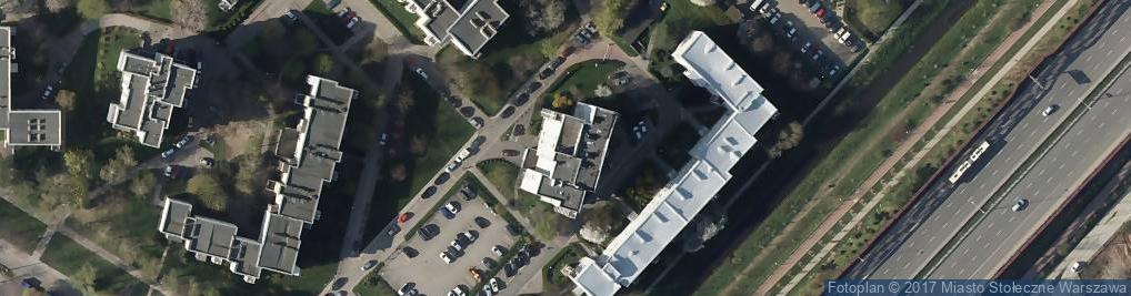 Zdjęcie satelitarne Apa Autorska Pracownia Architektury Małgorzaty Zakrzewskiej Strolman