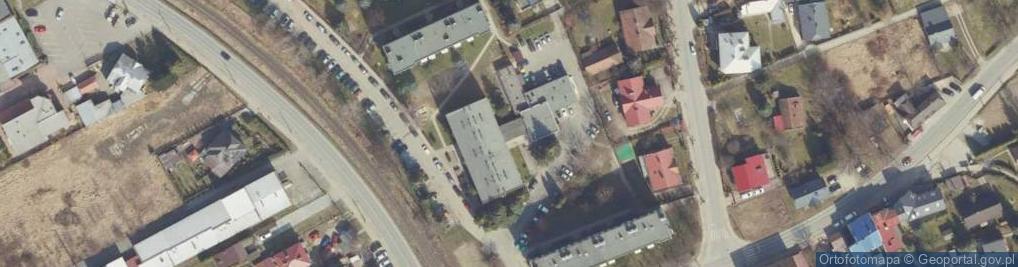 Zdjęcie satelitarne Archi-Wizja Usługi Projektowe Architekt Monika Śmiarowska-Rodzin