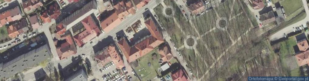 Zdjęcie satelitarne Archidom Biuro Projektów i Nieruchomości Joanna Świerczek Adam Świerczek