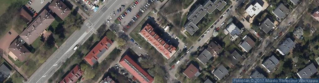 Zdjęcie satelitarne Architektura Wnętrz Jolanta Dybowska
