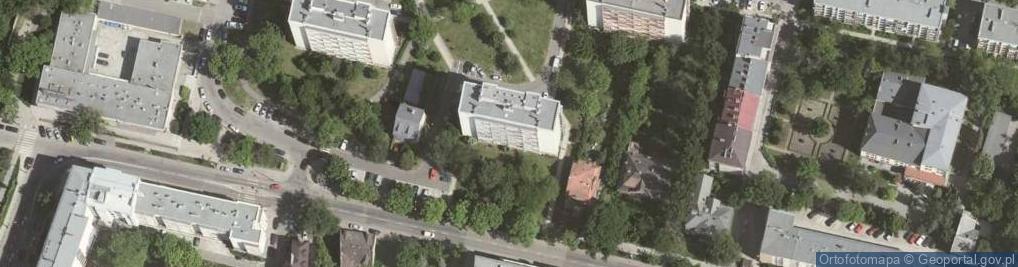 Zdjęcie satelitarne Architektura