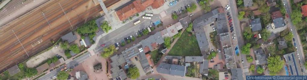 Zdjęcie satelitarne Architektura