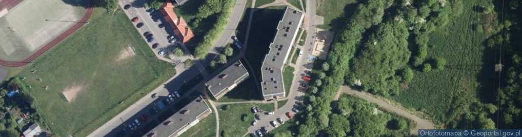 Zdjęcie satelitarne Asystencka Pracownia Architektury